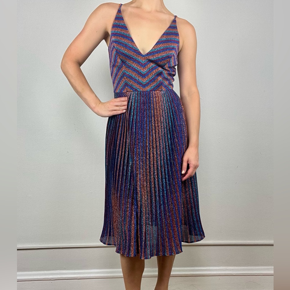 ANTHROPOLOGIE multicolored mini dress